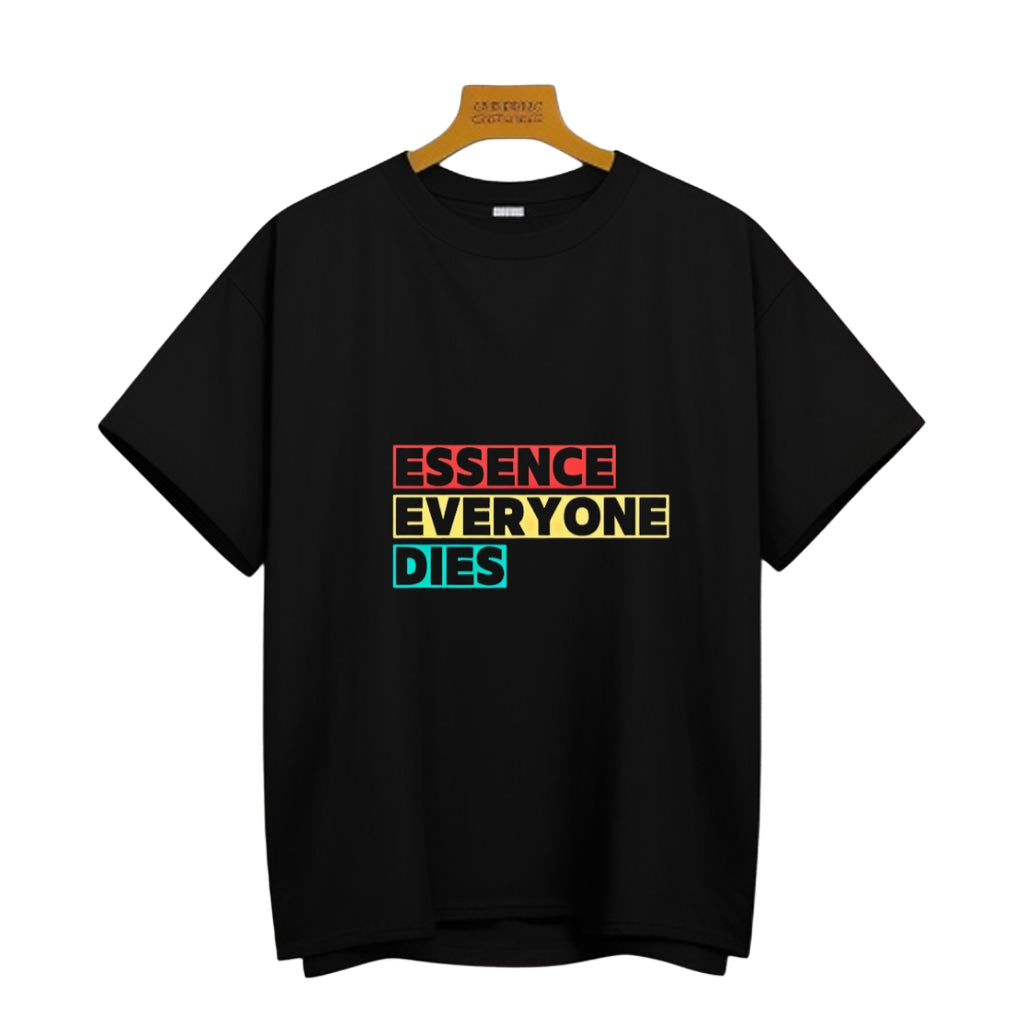 Zenvyre 'ESSENCE EVERYONE DIES' Unisex Classic Crew T-Shirt