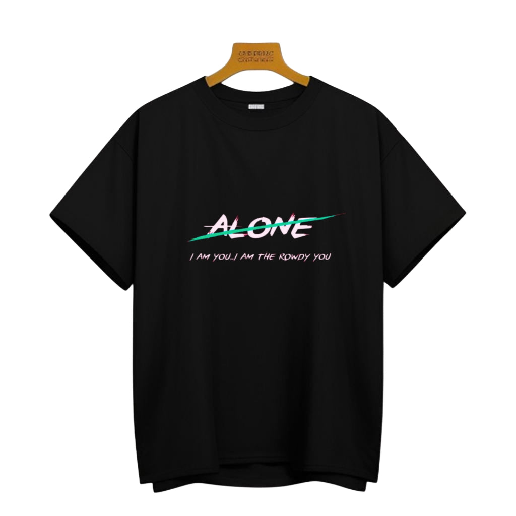 Zenvyre 'ALONE' Unisex Classic Crew T-Shirt