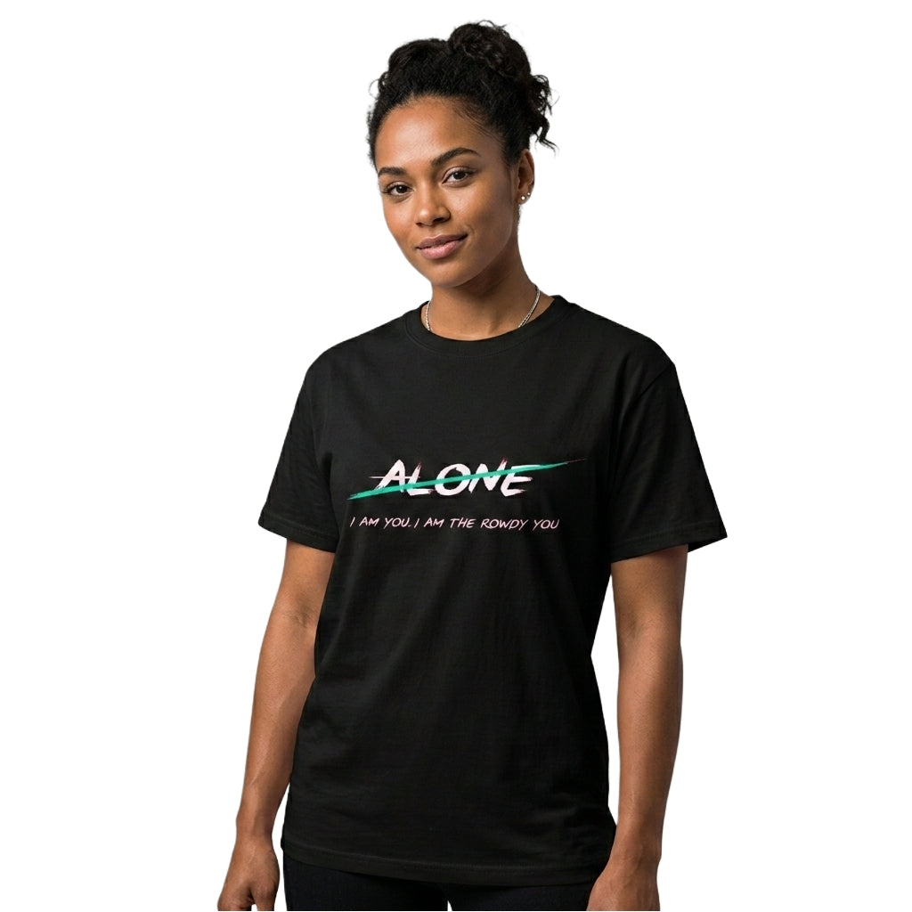 Zenvyre 'ALONE' Unisex Classic Crew T-Shirt