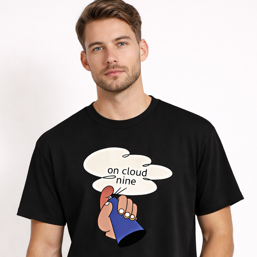 Zenvyre 'ON CLOUD NINE'   Unisex Classic Crew T-Shirt